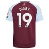 Oficiální Fotbalový Dres Aston Villa Diaby 19 Domácí 2024-25 pro Muži